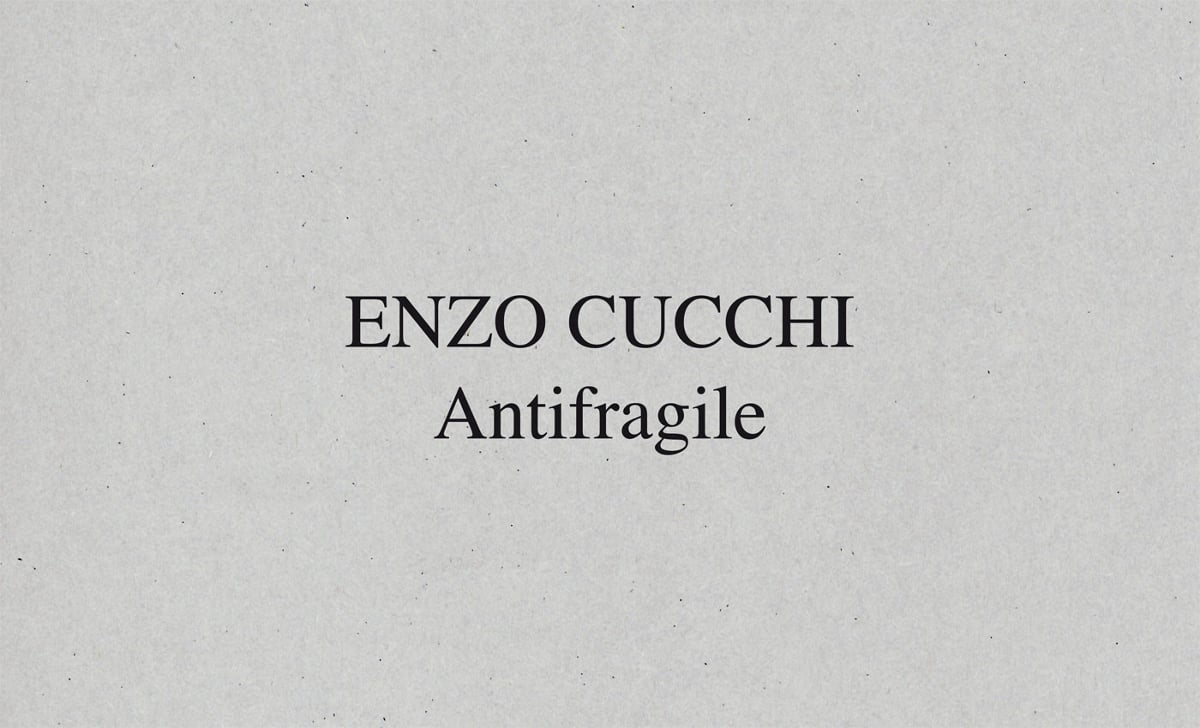 Enzo Cucchi - Antifragile